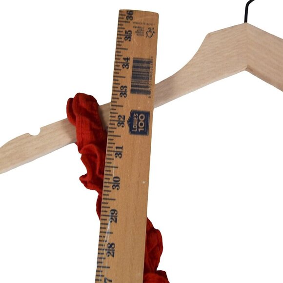 Saints + Secrets Red Mini Dress Size M Ruffle Strappy Backless Summer Party - Picture 6 of 8